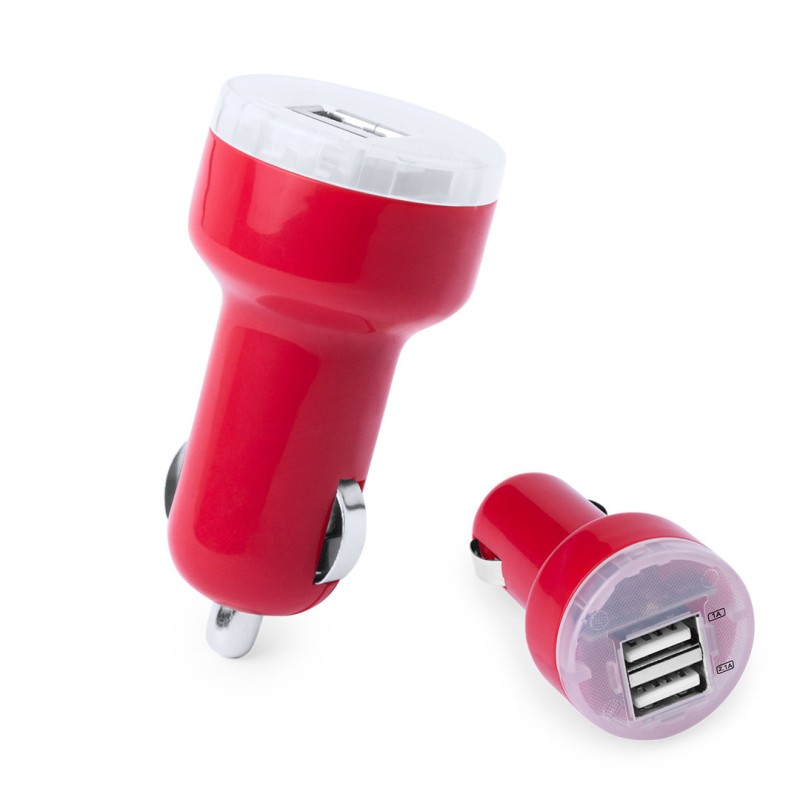 Cargador Coche USB Denom - Laduda Publicidad